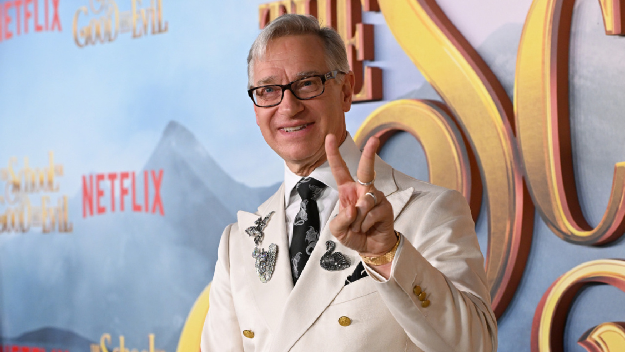 Paul Feig attends the World Premiere Of Netflix's 'The School For Good And Evil' at Regency Village Theatre on October 18, 2022 in Los Angeles, California. Photo by Charley Gallay/Getty Images for Netflix.