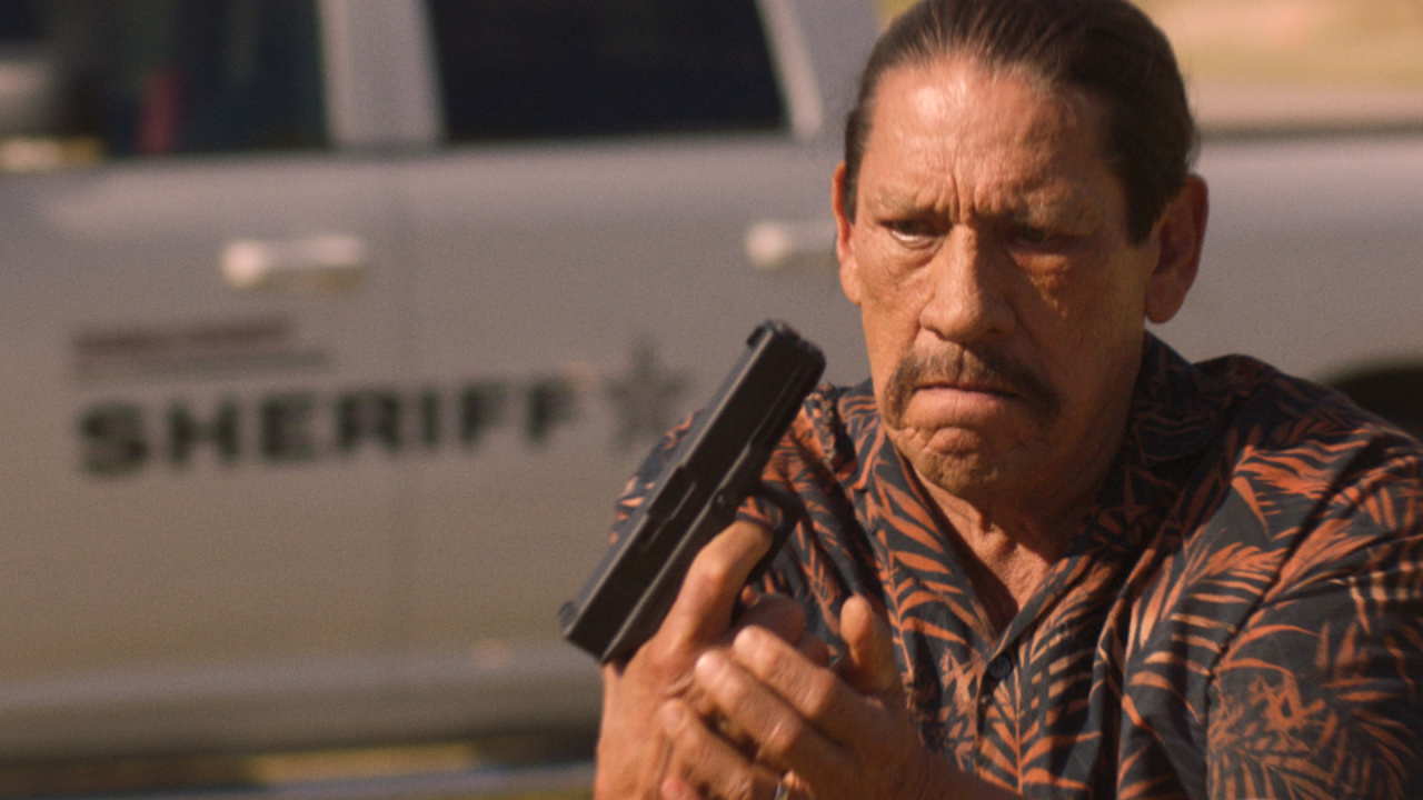 Danny Trejo as “Bravo” in the horror/thriller/action film, 'Seven Cemeteries', a Quiver Distribution release. Photo courtesy of Quiver Distribution.