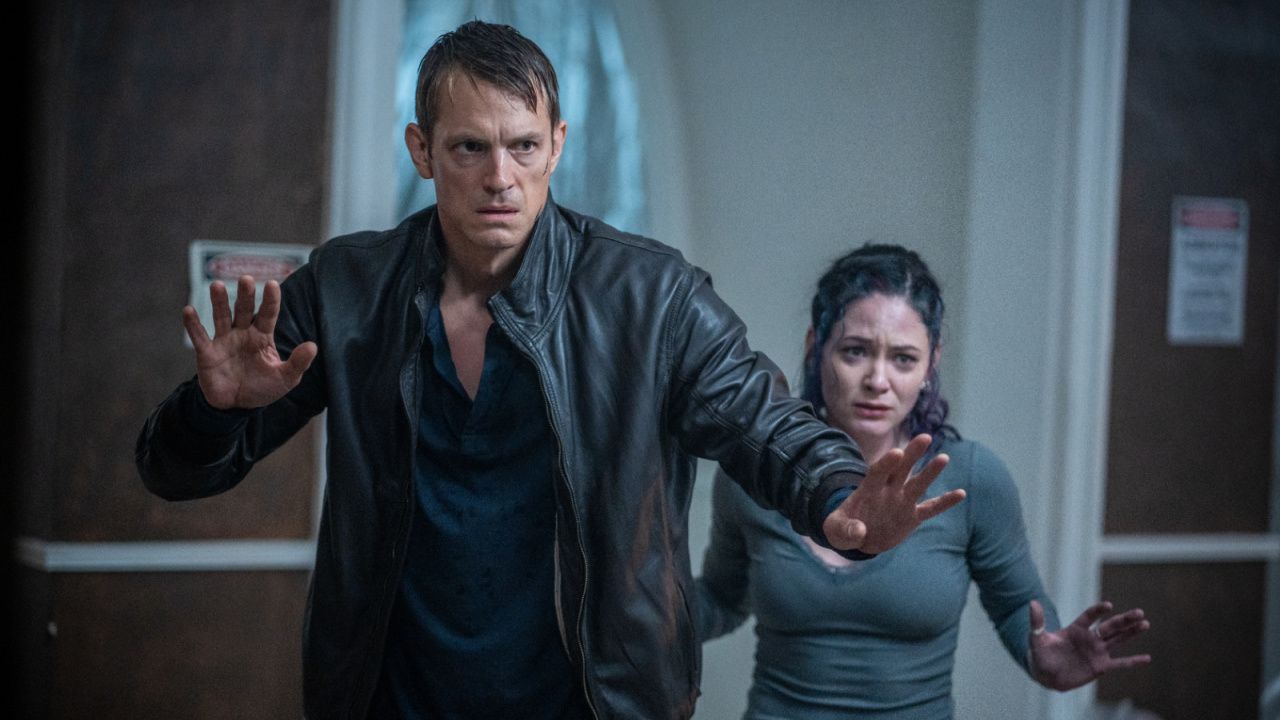 (L to R) Joel Kinnaman and Sandra Mae Frank in 'The Silent Hour'. Photo: Paramount Pictures.