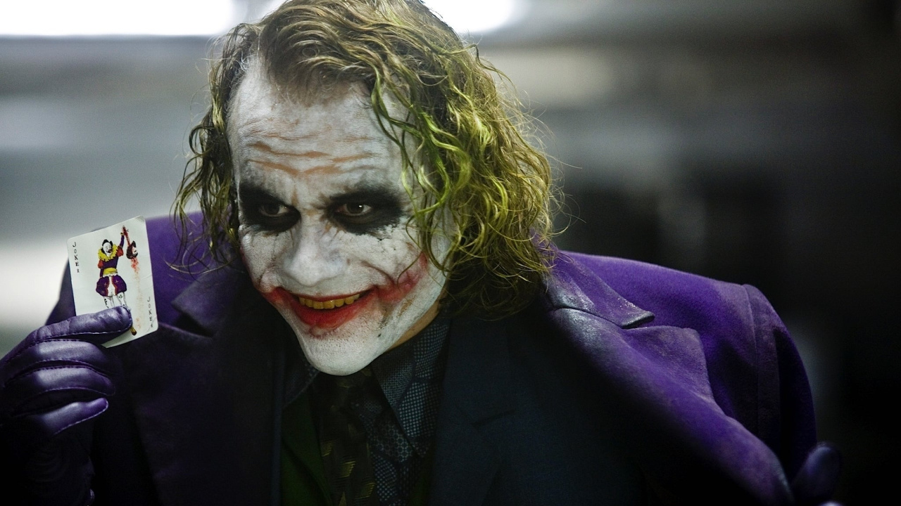 Heath Ledger as the Joker in 'The Dark Knight'. Photo: Warner Bros.