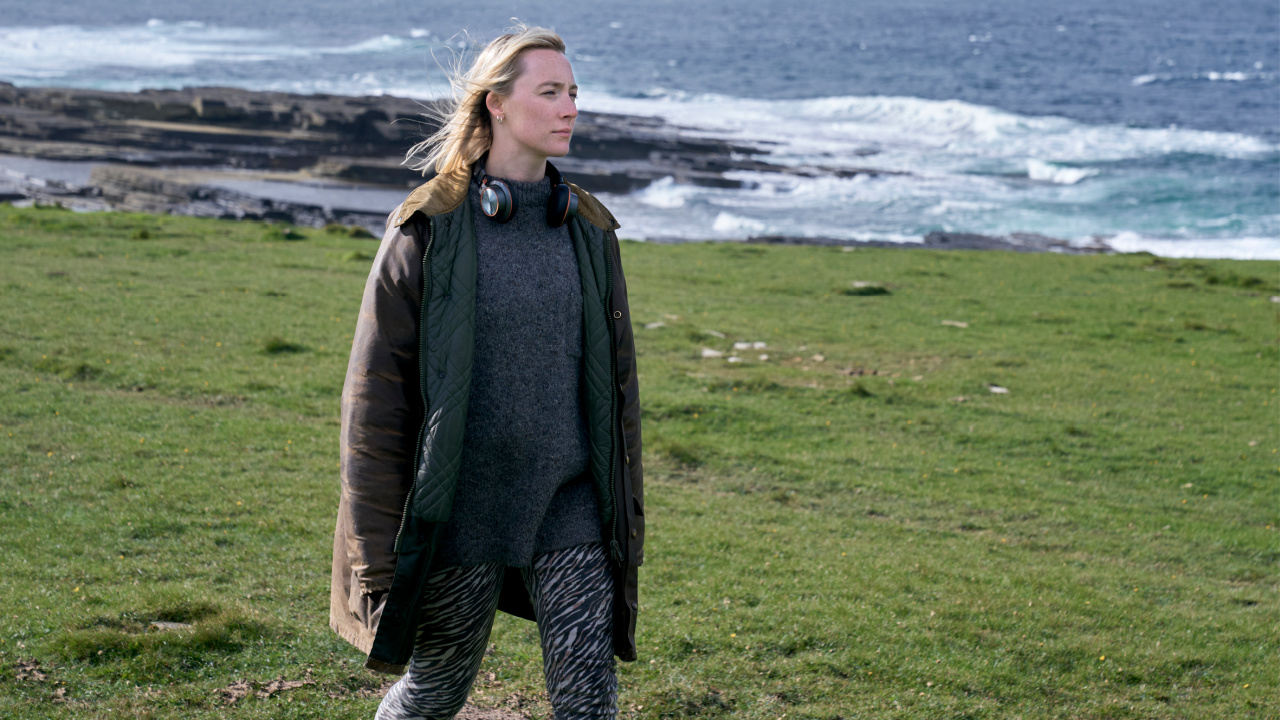 Saoirse Ronan as Rona in ‘The Outrun’. Photo: Anne Binckebanck. Courtesy of Sony Pictures Classics.