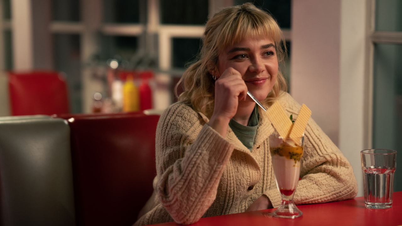 Florence Pugh in We Live in Time. Photo: StudioCanal.