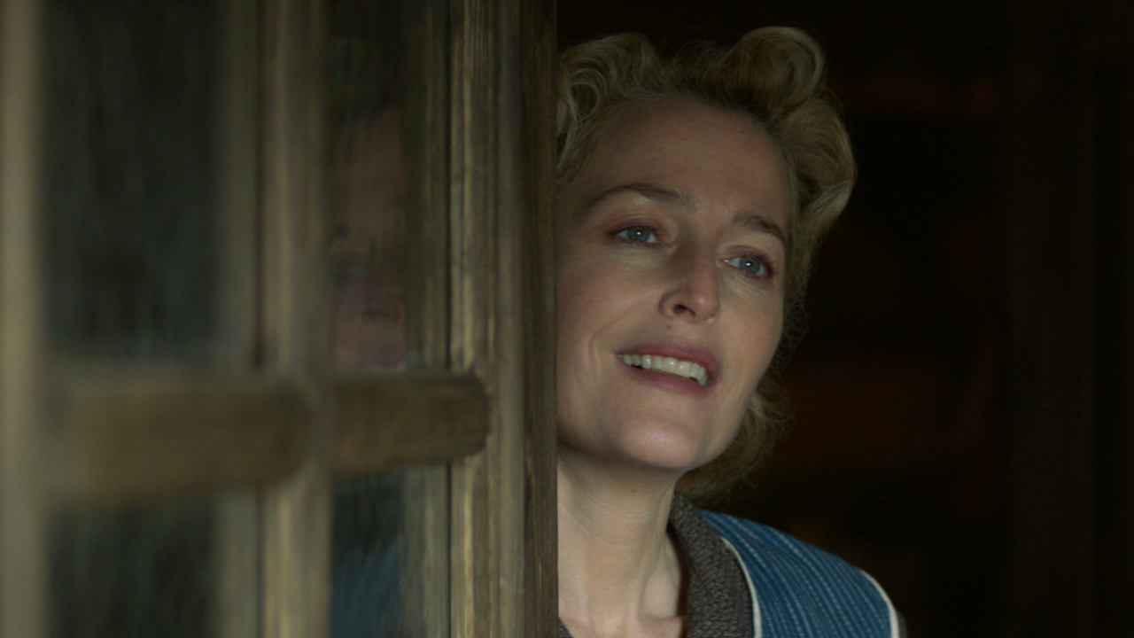 Gillian Anderson as Vivienne in 'White Bird'. Photo: Courtesy of Lionsgate.