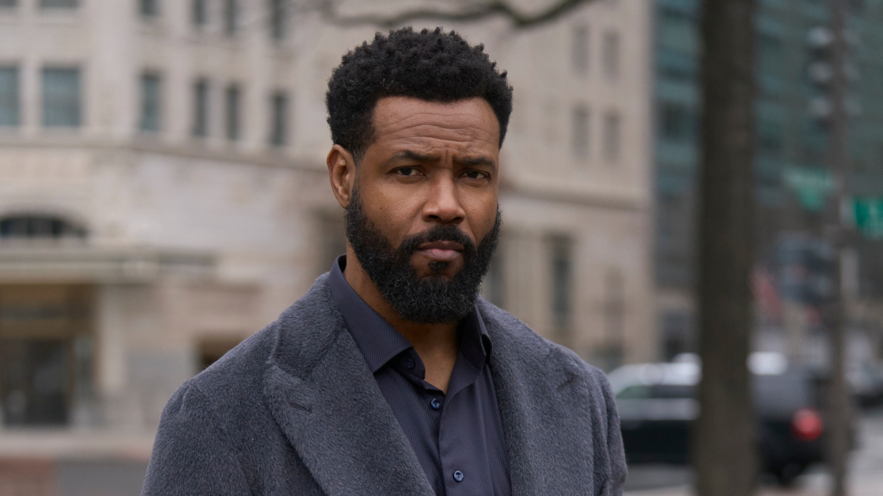 Isaiah Mustafa as John Sampson in 'Cross'. Credit: Quantrell Colbert/Prime Video. Copyright: Amazon MGM Studios.