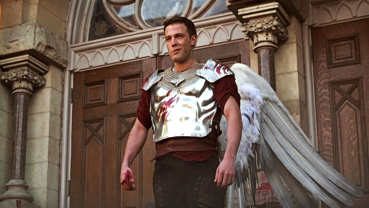 Ben Affleck in 'Dogma'. Photo: Lionsgate Films.