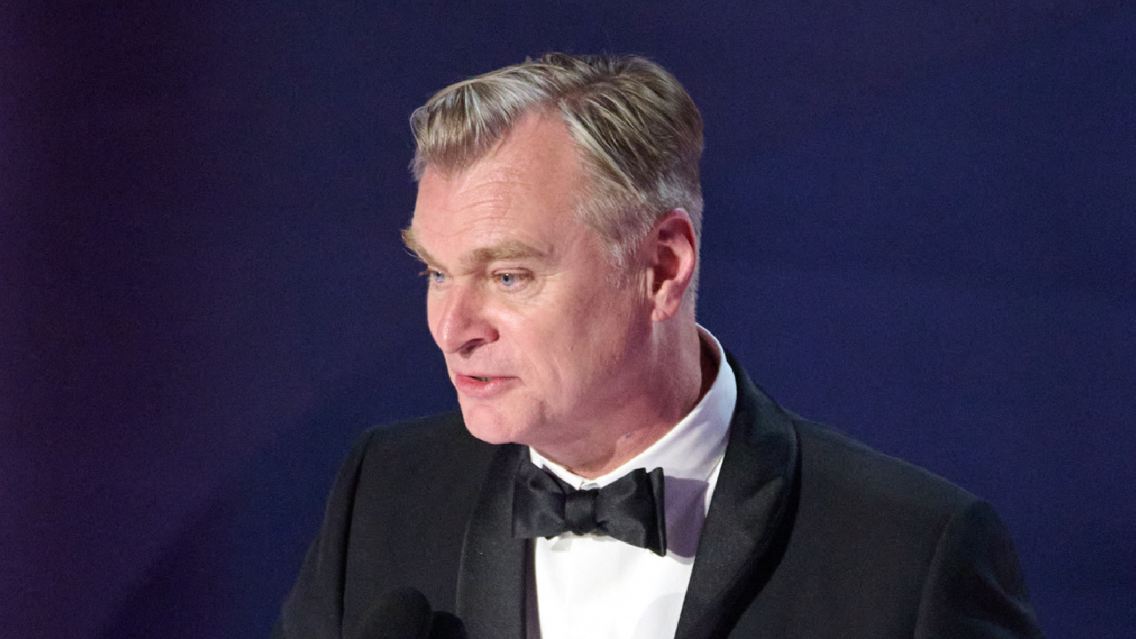 Christopher Nolan accepts the Oscar® for Directing during the live ABC telecast of the 96th Oscars® at the Dolby® Theatre at Ovation Hollywood on Sunday, March 10, 2024. Credit/Provider: Phil McCarten ©A.M.P.A.S. Copyright: ©A.M.P.A.S.