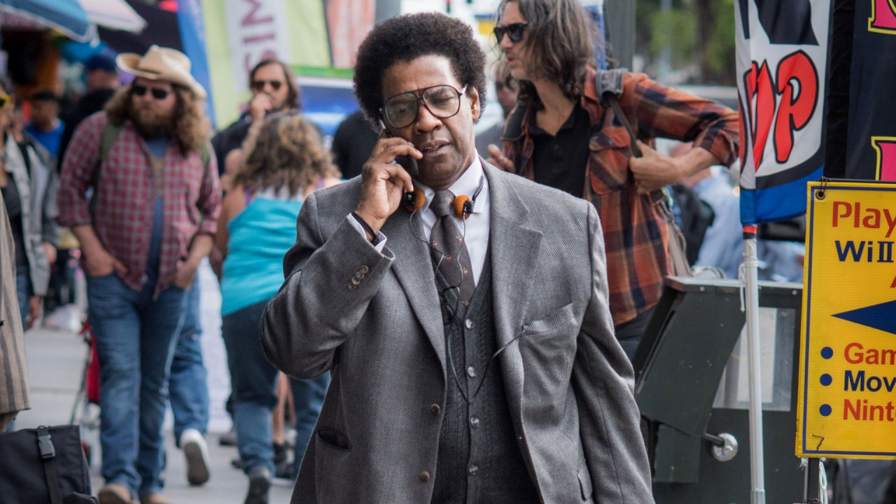 Denzel Washington in 'Roman J. Israel, Esq'. Photo: Sony Pictures.