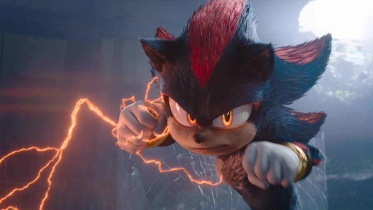 Shadow (Keanu Reeves) in 'Sonic the Hedgehog 3' from Paramount Pictures and Sega of America, Inc.