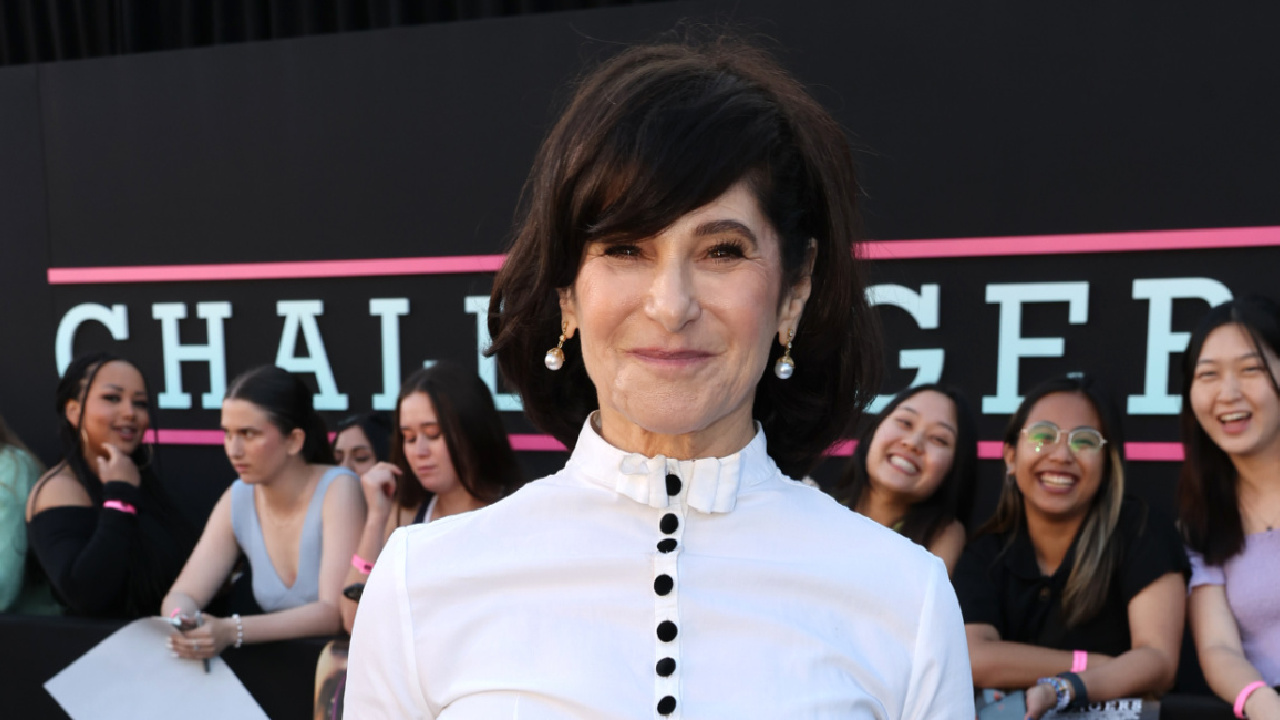 Producer Amy Pascal attends the Los Angeles Premiere of Amazon MGM Studios’ 'Challengers' at Regency Village Theatre on April 16, 2024 in Los Angeles, California. Photo by Eric Charbonneau/Getty Images for Amazon MGM Studios.