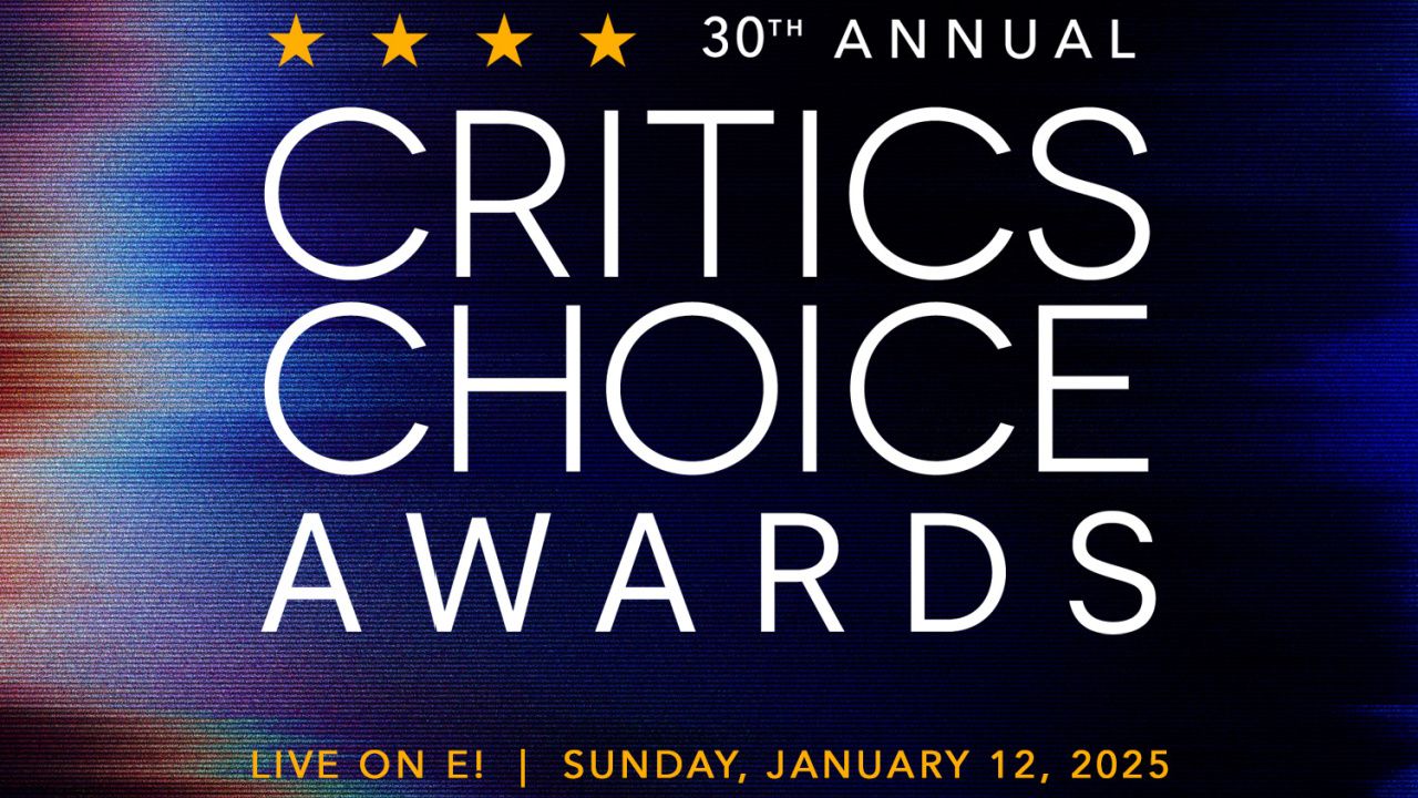 The 30th Annual Critics Choice Awards will air on E! Sunday, January 12th, 2025.