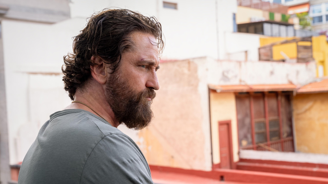 Gerard Butler as 'Big Nick' O'Brien in 'Den of Thieves 2: Pantera'. Photo Credit: Rico Torres for Lionsgate.