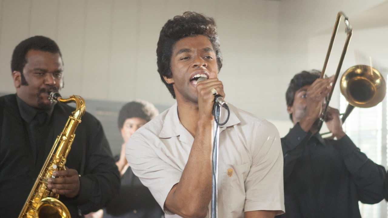 Chadwick Boseman as James Brown in 'Get On Up'. Photo: Universal Pictures.