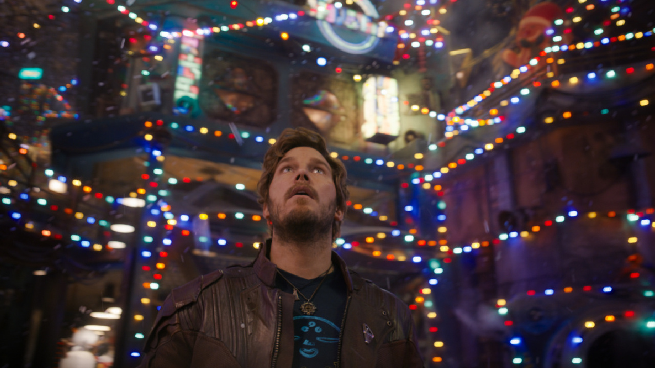 Chris Pratt as Peter Quill / Star-Lord in Marvel Studio's 'The Guardians of the Galaxy Holiday Special.'