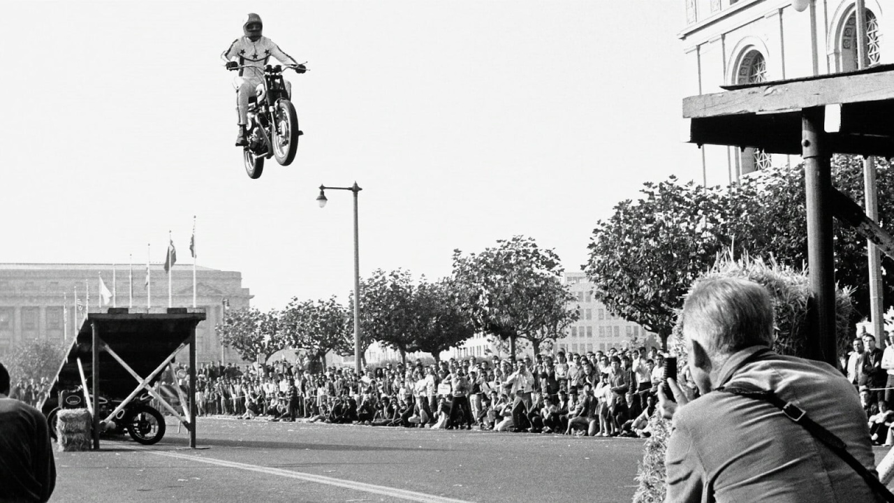 Evel Knievel in 'I Am Evel Knievel'. Photo: Network Entertainment.