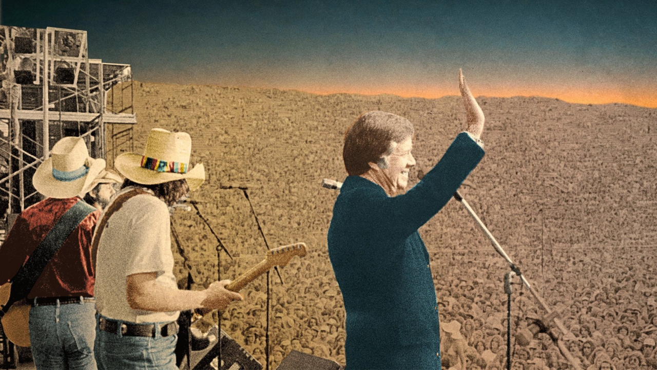 President Jimmy Carter in the documentary 'Jimmy Carter: Rock & Roll President'. Photo: CNN Films.