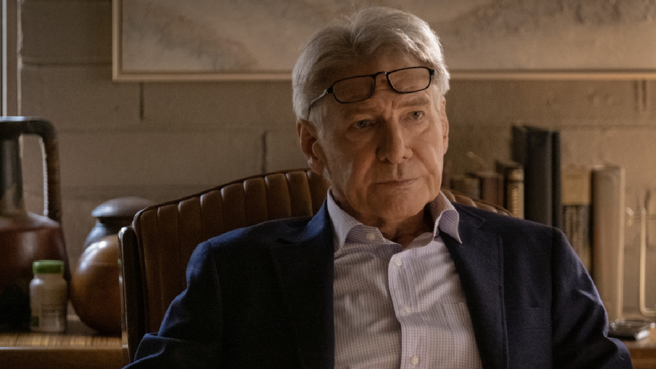 Harrison Ford as Dr. Phil Rhodes in Apple TV+'s series 'Shrinking.'