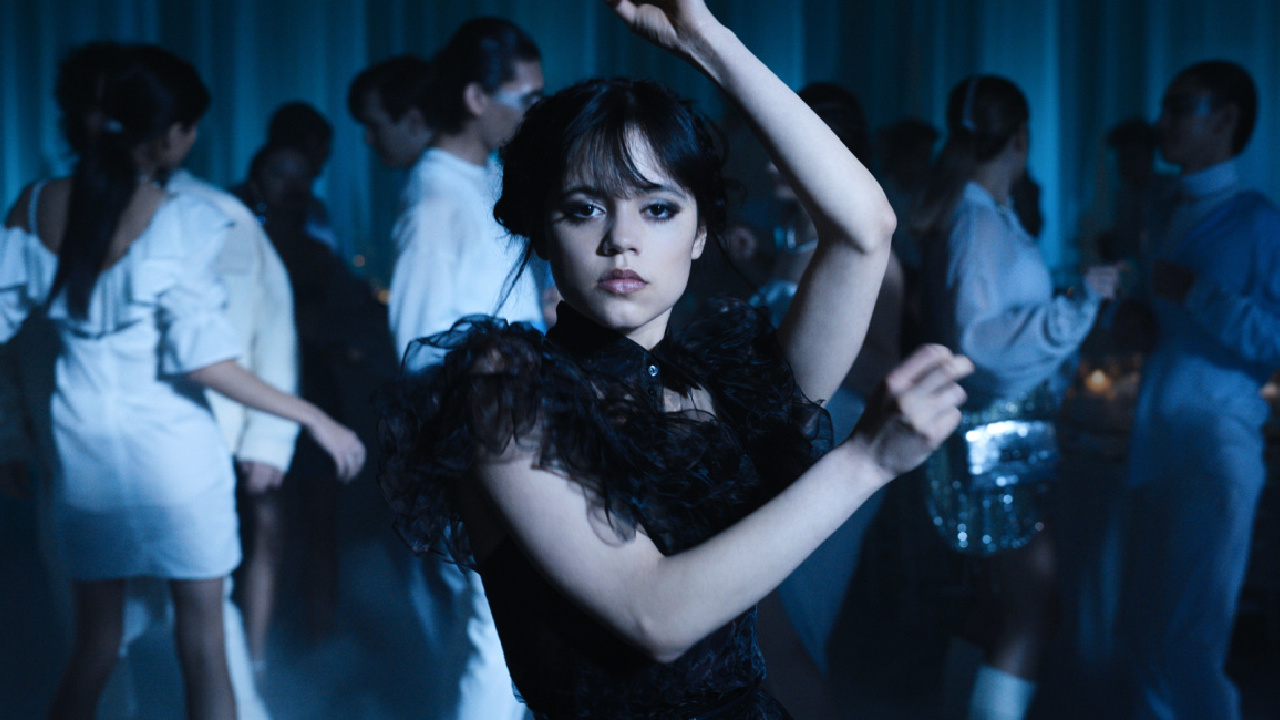 Jenna Ortega as Wednesday Addams in 'Wednesday.' Photo: Courtesy of Netflix © 2022.