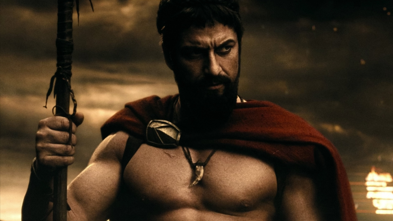 Gerard Butler in '300'. Photo: Warner Bros.