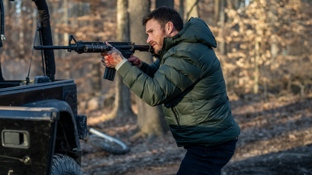 Scott Eastwood as “Joe” in the action crime thriller 'Alarum', a Lionsgate release. Photo courtesy of Lionsgate.