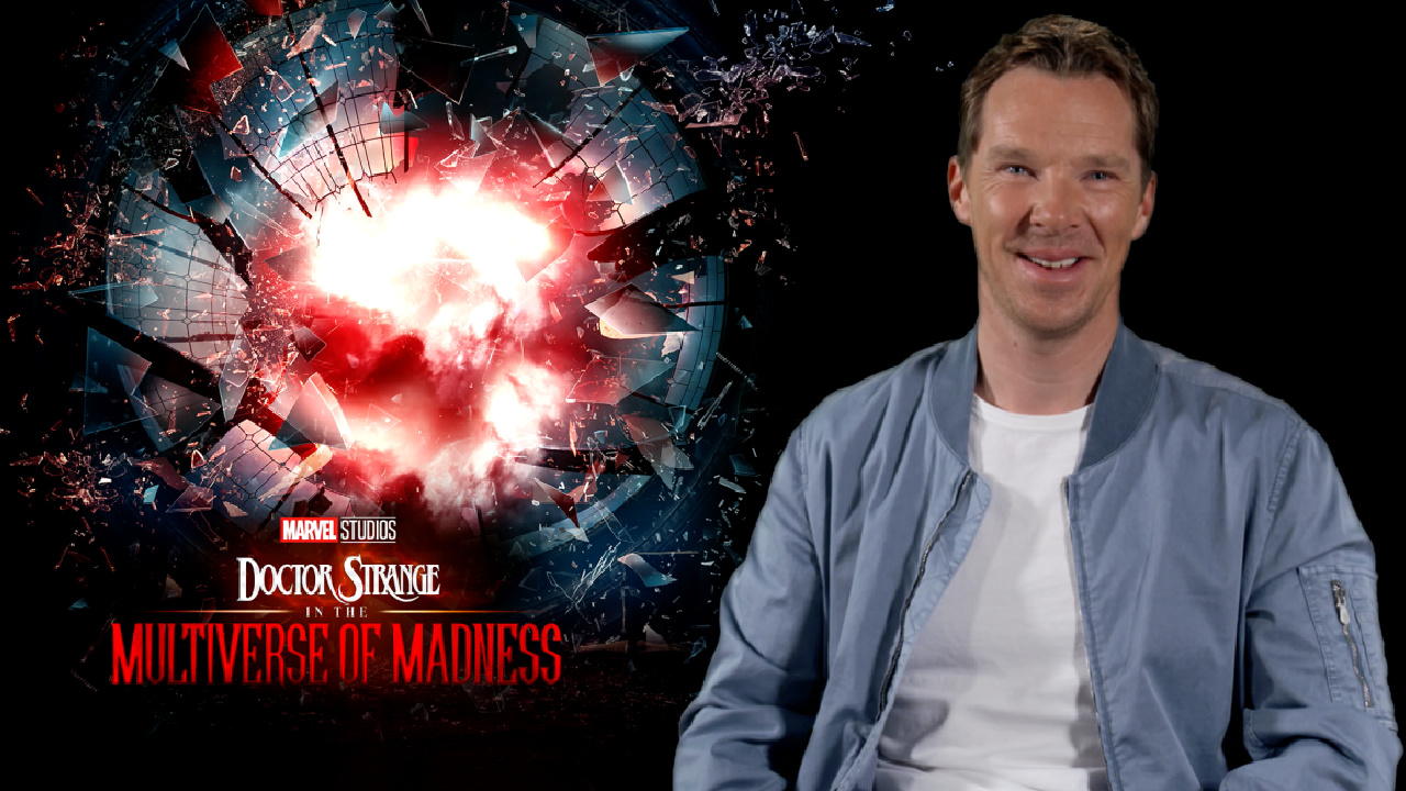 Benedict Cumberbatch promoting Marvel Studios' 'Doctor Strange in the Multiverse of Madness.'