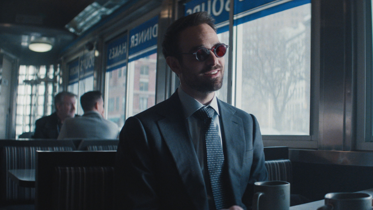 Daredevil/Matt Murdock (Charlie Cox) di televisi Marvel 'Daredevil: Born Again', secara eksklusif di Disney+. Foto milik televisi Marvel. © 2025 Marvel. Semua hak dilindungi undang -undang.