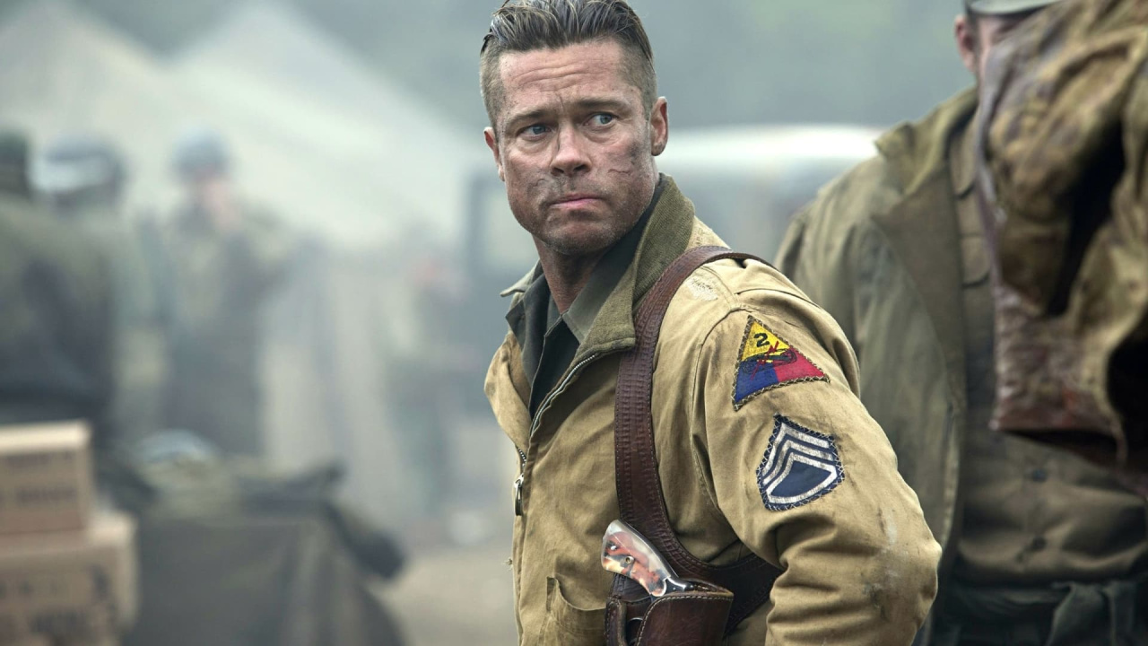 Brad Pitt in 'Fury'. Photo: Sony Pictures Releasing.