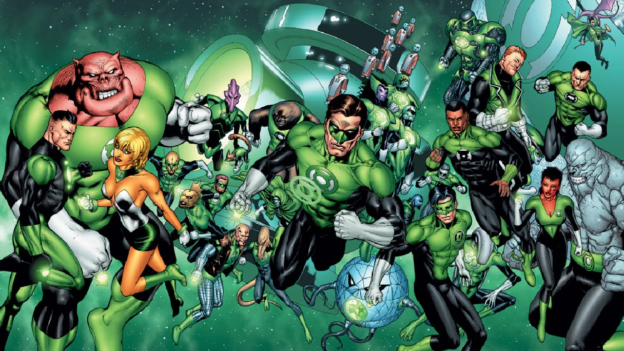 Hal Jordan dan Korps Lentera Hijau dari DC Comics. Foto: Komik DC.