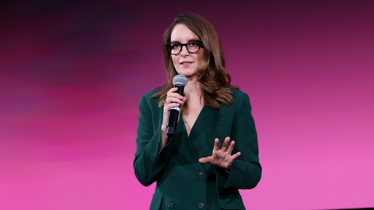 Tina Fey at Netflix's Next on Netflix event. Photo: Netflix.