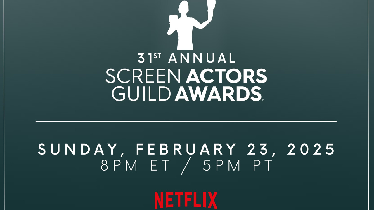 The 31st Screen Actors Guild Awards will air Sunday, February 23rd on Netflix. Photo: Netflix.