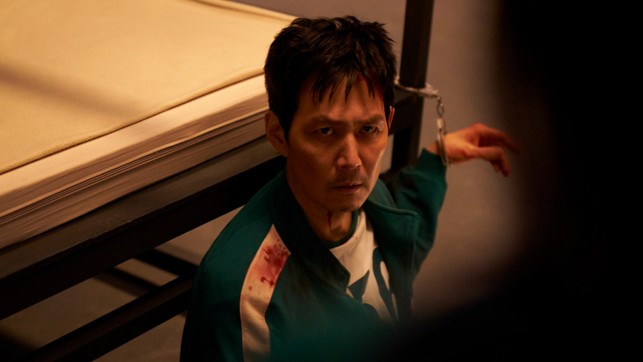 Lee Jung-jae as Sung Gi-hun in 'Squid Game' season 3. Photo: Netflix.