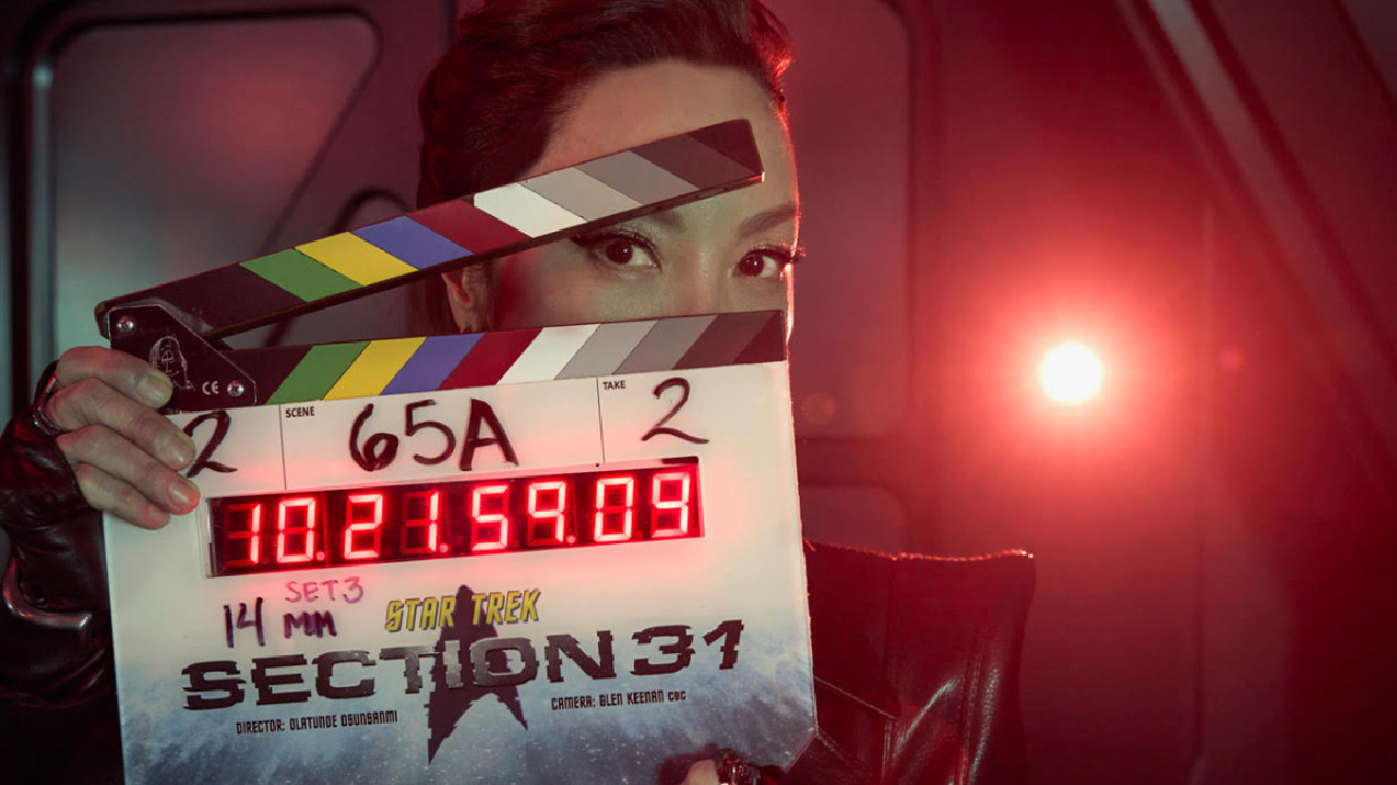 Michelle Yeoh as Georgiou in 'Star Trek: Section 31' streaming on Paramount+, 2024. Photo Credit: Jan Thijs/Paramount+