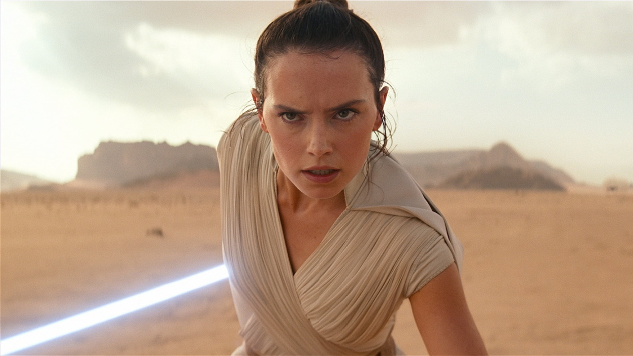 Daisy Ridley as Rey in 'Star Wars: The Rise of Skywalker'. Photo: Lucasfilm.