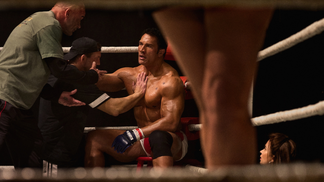 Dwayne Johnson di 'The Smashing Machine'. Foto: A24.