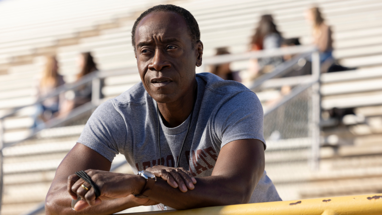 Don Cheadle (Coach Shawn Charles) in 'Unstoppable'. Photo Credit: Ana Carballosa/Prime Video.