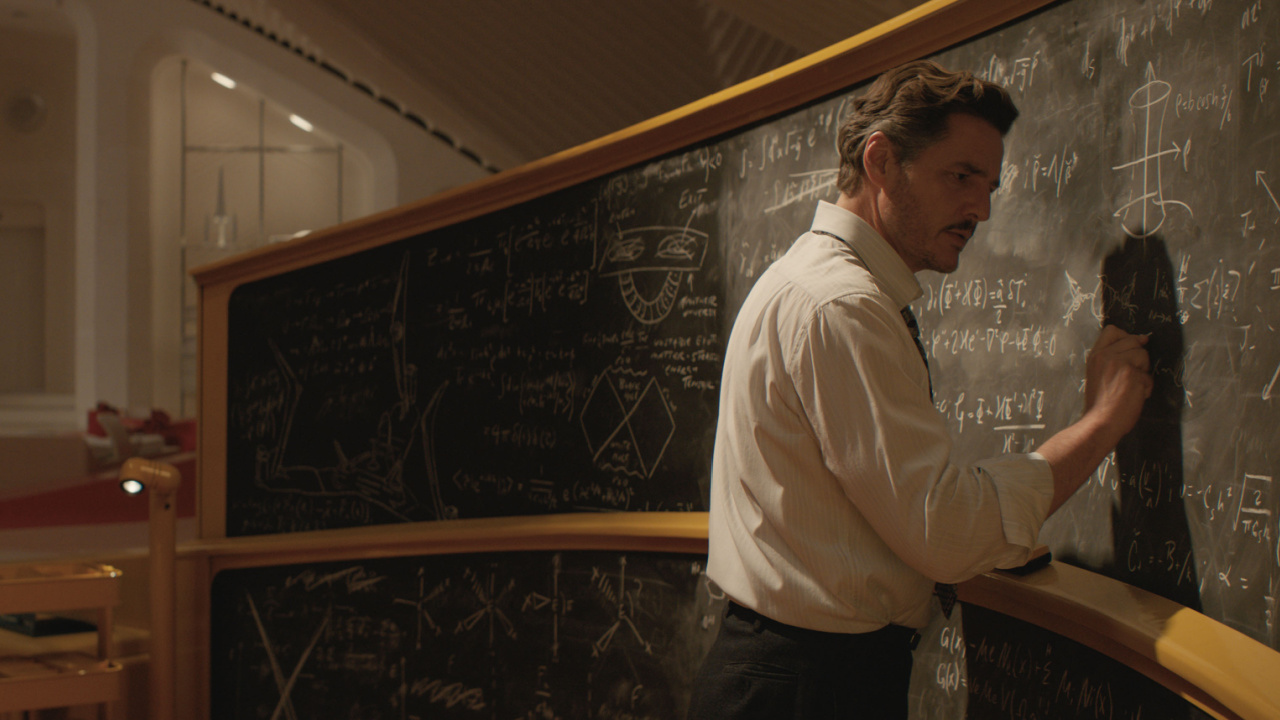 Pedro Pascal as Reed Richards/Mister Fantastic in 20th Century Studios/Marvel Studios' 'Fantastic Four: First Steps'. Photo courtesy of 20th Century Studios/Marvel Studios. © 2025 20th Century Studios / © and ™ 2025 Marvel.