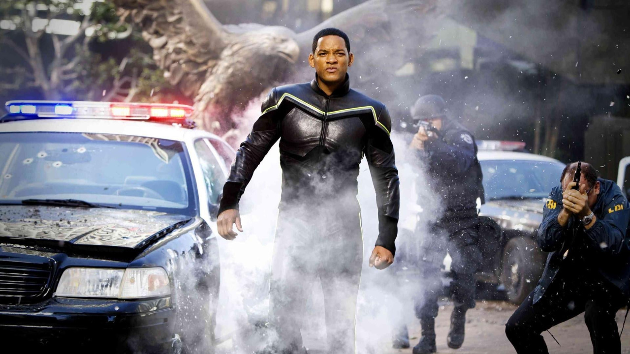 Will Smith in 'Hancock'. Photo: Sony Pictures Releasing.