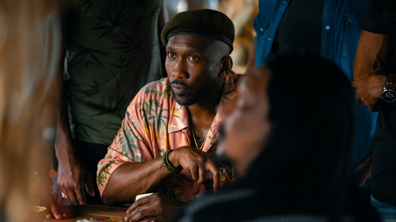 Mahershala Ali is Duncan Kincaid in 'Jurassic World Rebirth', directed by Gareth Edwards. Photo: Universal Pictures.