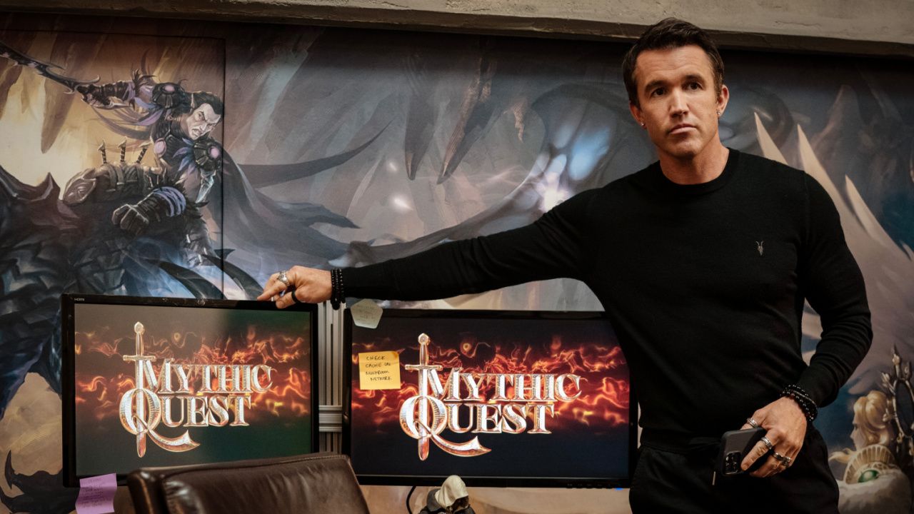 Rob McElhenney in 'Mythic Quest,' now streaming on Apple TV+.