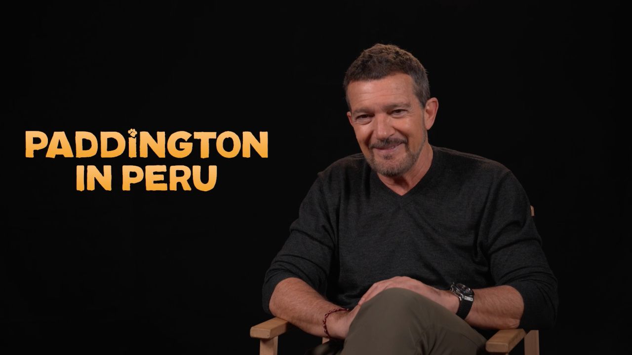 Antonio Banderas stars in 'Paddington in Peru'.