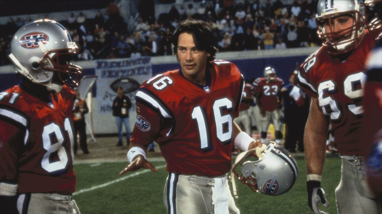 Keanu Reeves in 'The Replacements'. Photo: Warner Bros. Pictures.