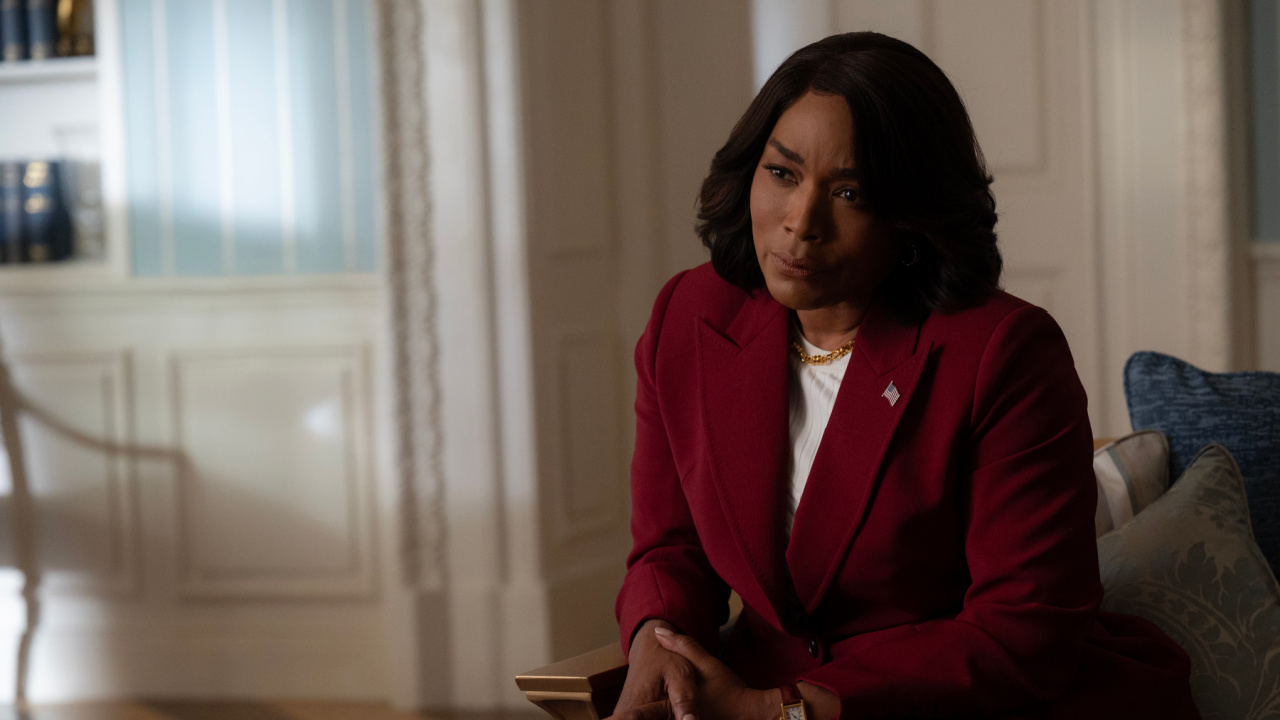 Angela Bassett as President Mitchell in 'Zero Day'. Photo: Jojo Whilden/Netflix © 2024.