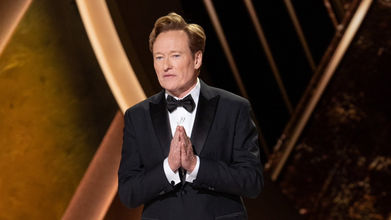 Conan O'Brien menjadi tuan rumah siaran langsung ABC dari Oscars® ke -97 di Dolby® Theatre di Ovation Hollywood pada hari Minggu, 2 Maret 2025. Kredit / Penyedia: Trae Patton / The Academy; Hak Cipta: © AMPAS