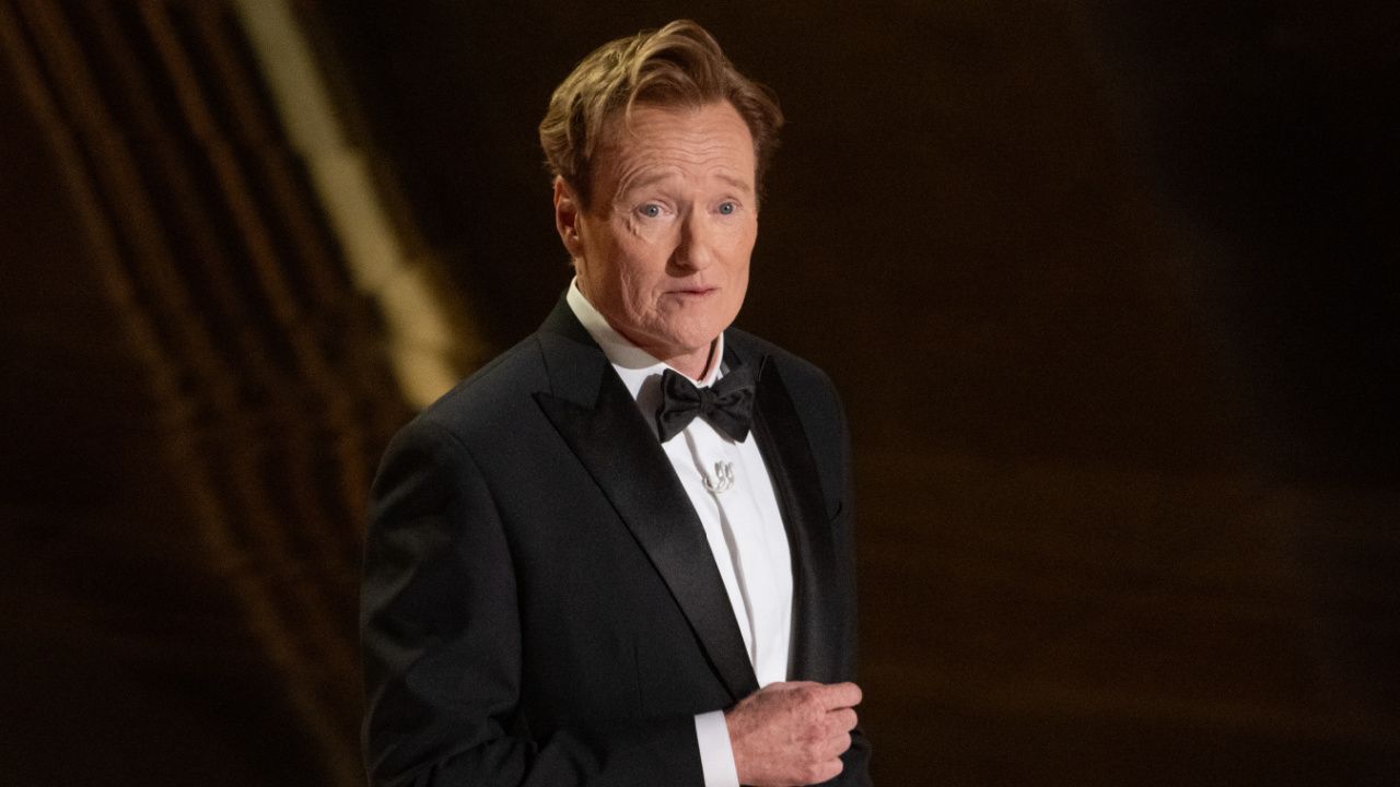 Conan O'Brien hosts the live ABC telecast of the 97th Oscars® at the Dolby® Theatre at Ovation Hollywood on Sunday, March 2, 2025. Credit/Provider: Phil McCarten / The Academy. Copyright: ©A.M.P.A.S.