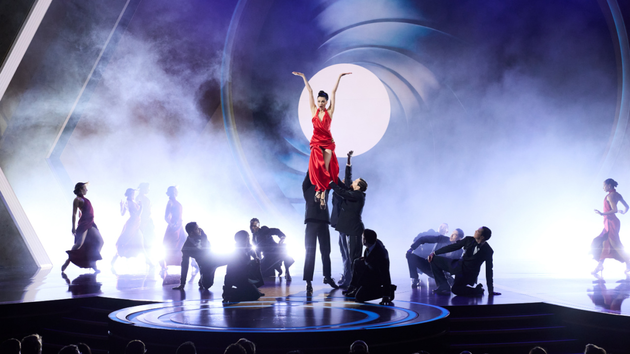 Margaret Qualley performs onstage during the live ABC Telecast of the 97th Oscars® at the Dolby® Theatre at Ovation Hollywood on Sunday, March 2, 2025. Credit/Provider: Trae Patton / The Academy. Copyright: ©A.M.P.A.S.