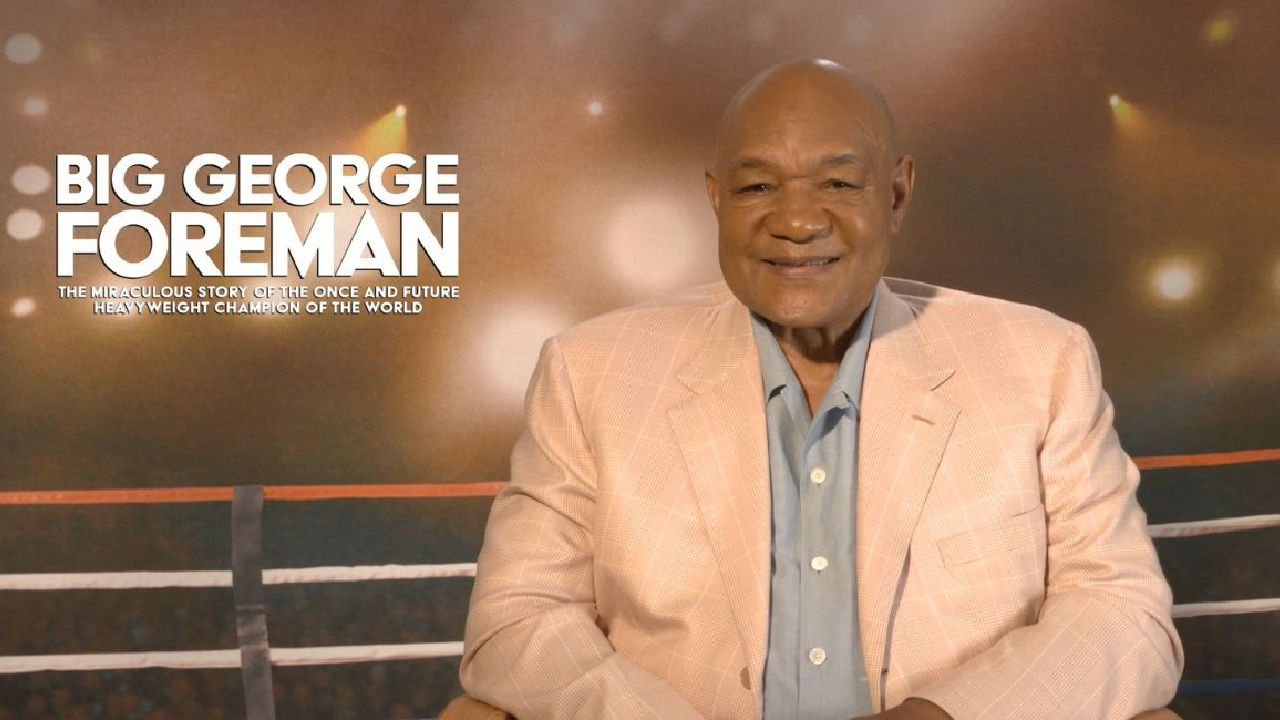 Legenda tinju George Foreman, subjek 'Big George Foreman: Kisah Ajaib dari Juara Kelas Berat Dunia yang Once and Future.'