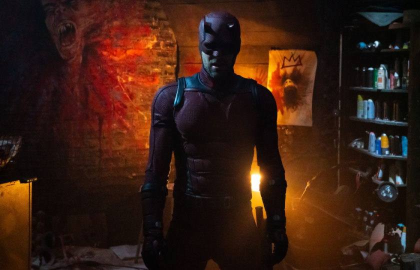 Daredevil/Matt Murdock (Charlie Cox) in Marvel Television's 'Daredevil: Born Again', exclusively on Disney+. Photo by Giovanni Rufino. © 2024 Marvel.