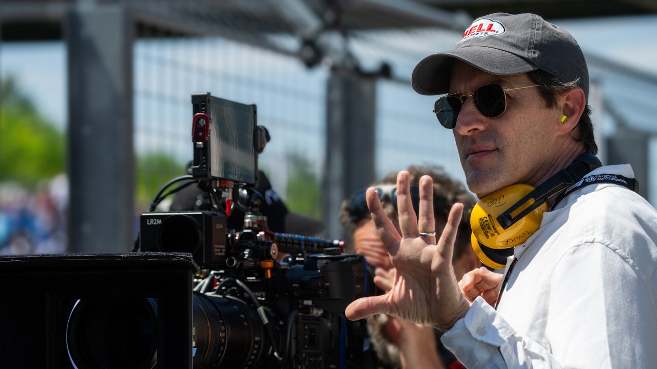 Director/Producer Joseph Kosinski on the set of Apple Original Films’ 'F1,' a Warner Bros. Pictures release.