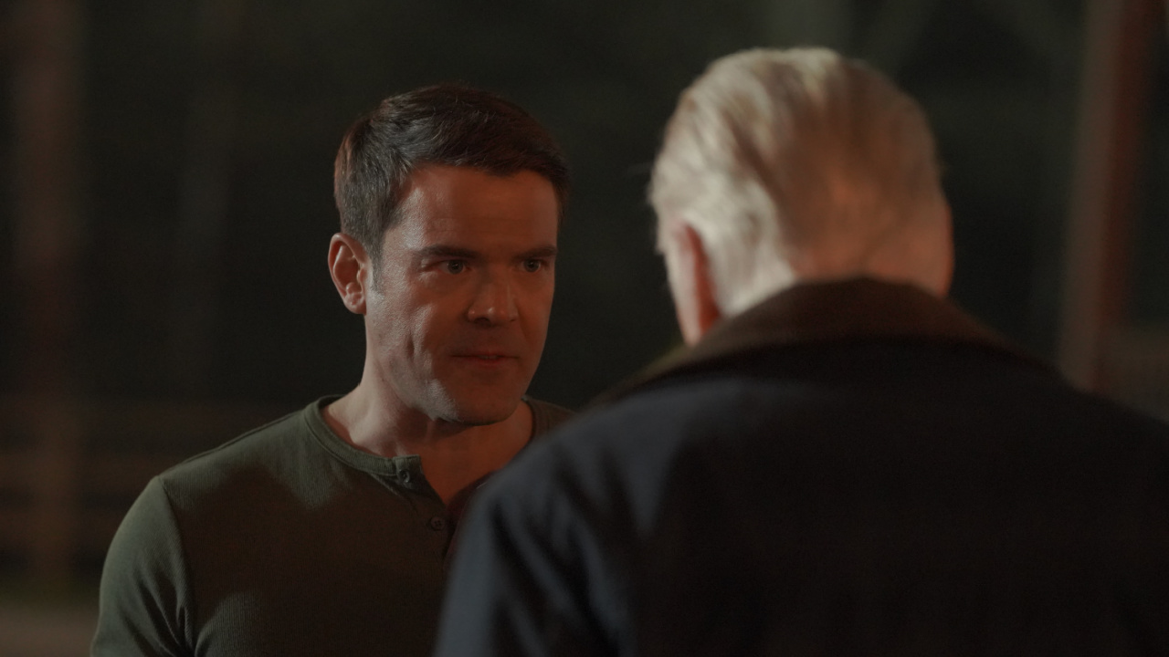 (L to R) Charlie Weber and Jon Voight in 'High Ground'. Photo: Republic Pictures.