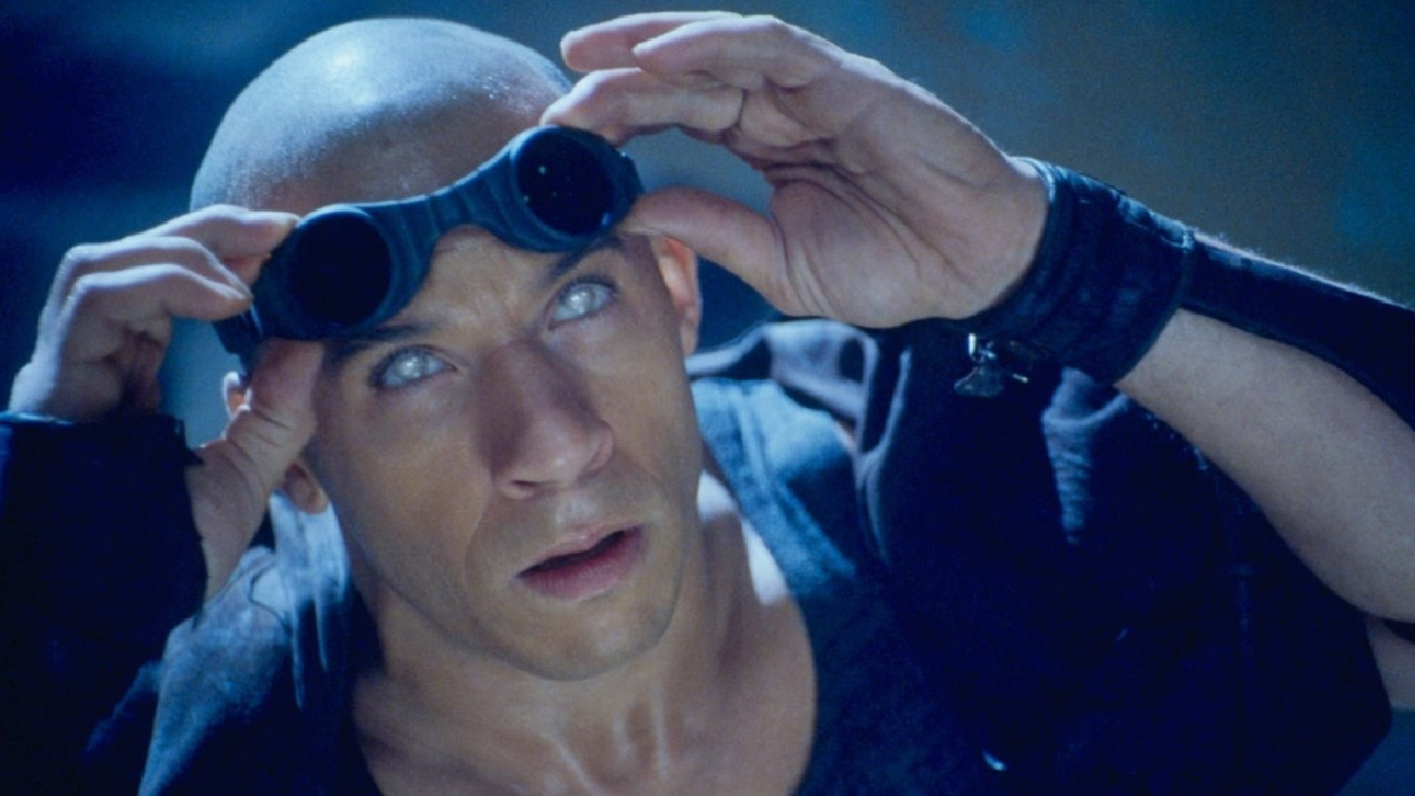 Vin Diesel sebagai Riddick di 'Pitch Black' tahun 2000. Foto: Film USA.