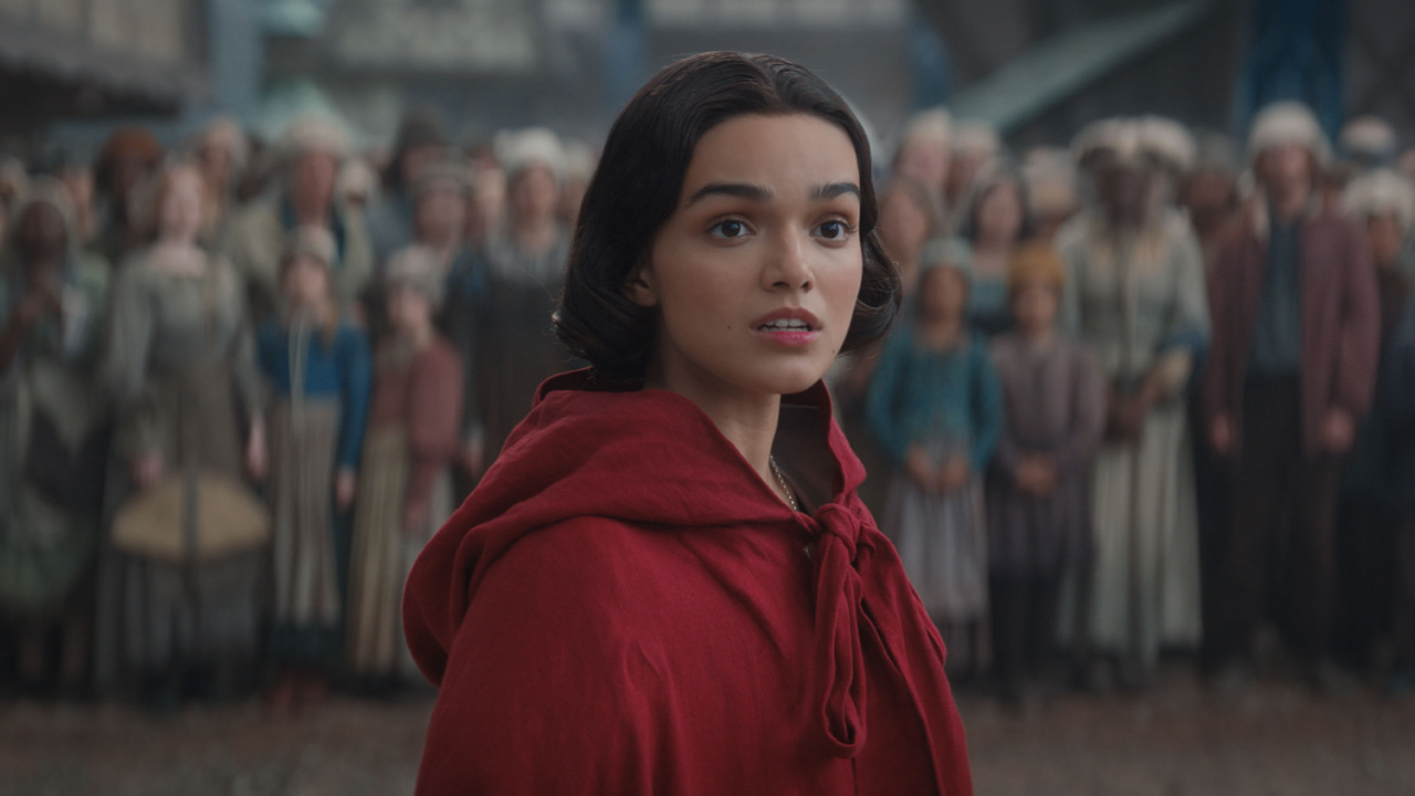 Rachel Zegler as Snow White in Disney’s live-action 'Snow White'. Photo courtesy of Disney. © 2024 Disney Enterprises Inc. All Rights Reserved.